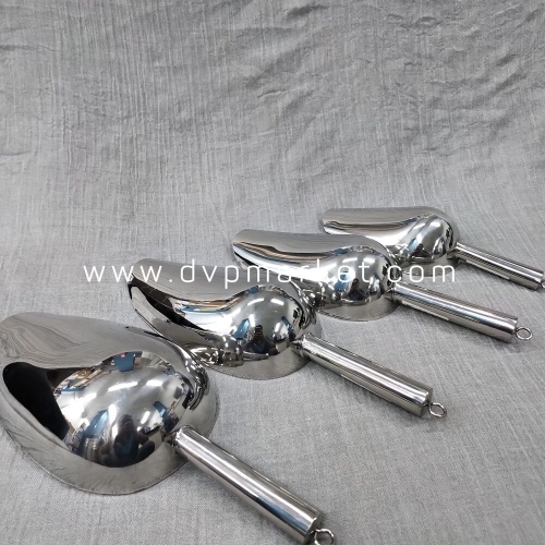 Dụng cụ xúc đá và bột - Inox - Số 01 02 03 04 05