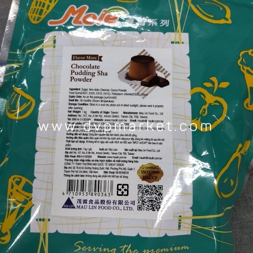 Bột pudding Mole Đài Loan 1kg - Vị Socola