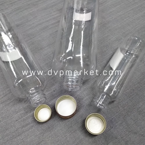 Chai nhựa nắp thiếc 50ml 100ml 250ml 500ml