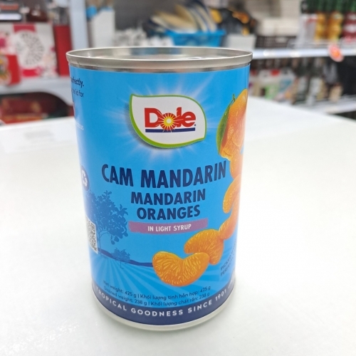 Dole - Cam ngâm đóng hộp (425g)