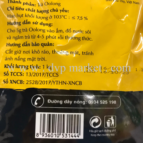 Trà Oolong Vân Tiên 1kg