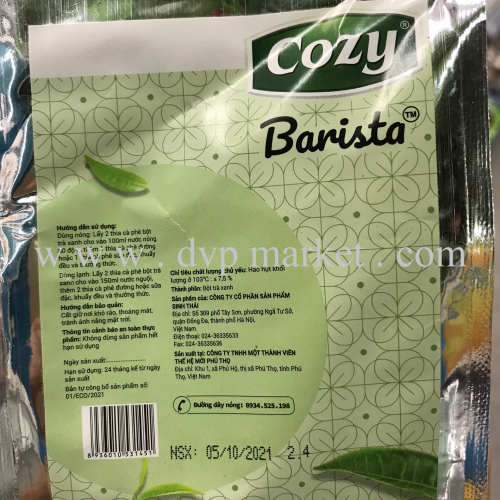 Cozy Barista - Bột matcha 200g