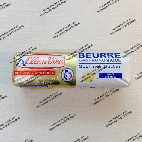 Bơ cuộn lạt Elle&Vire 250g