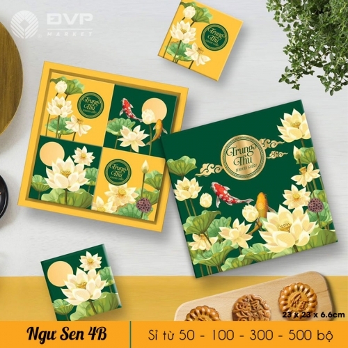 Bộ túi hộp TT 4 bánh 150-250g Ngư Sen 2021