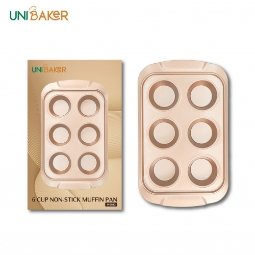 Unibaker - Khuôn nướng 6 bánh cupcake - MB842