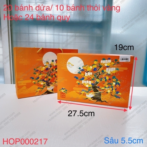 Set 05 hộp cây tài lộc Tết 2023