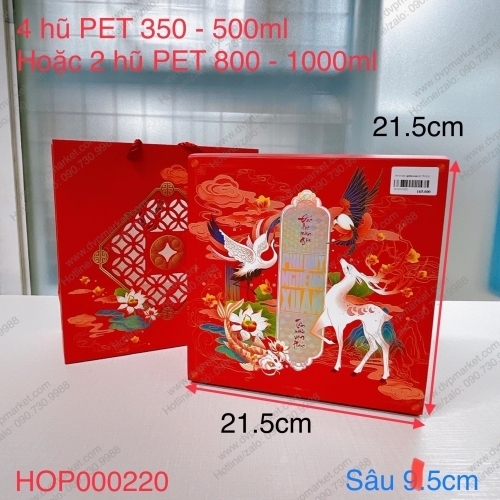 Set 05 hộp nghênh xuân 4h Tết 2023