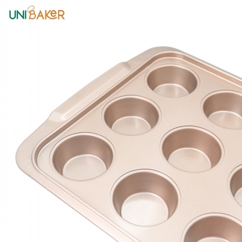 Unibaker - Khuôn nướng 12 bánh cupcake - MB843