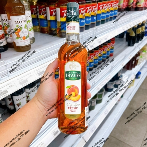 Syrup Teisseire Peach 700ml - Đào