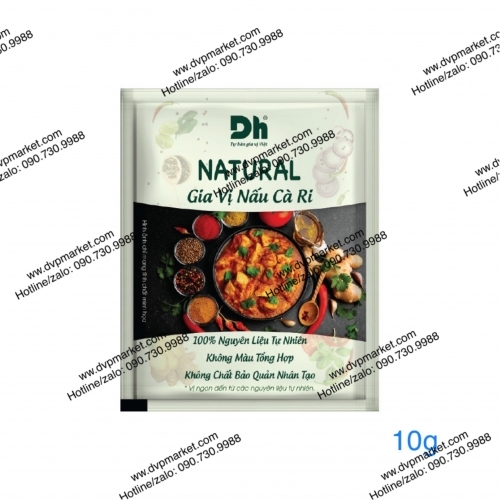 Gia vị nấu cà ri Dh Foods 10gr