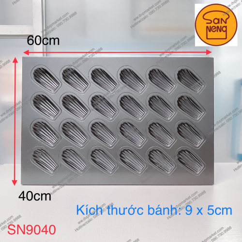 Sanneng SN9040 - Khuôn bánh quả bàng