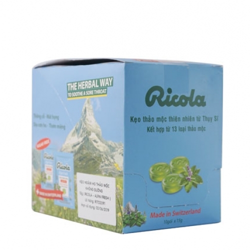 Ricola Sachet Alpin Fresh 15G