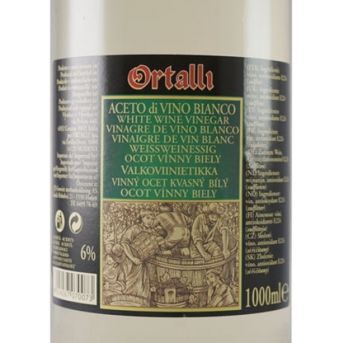 Ortalli Vinegar White Wine 1L