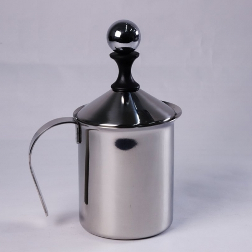 Ca đánh sữa lạnh tạo bọt - Inox - 800ml