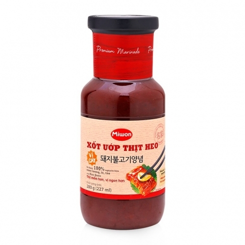 Sốt ướp thịt heo cay Miwon 280g