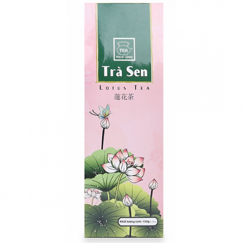 Trà sen hộp giấy 150g Phúc Long