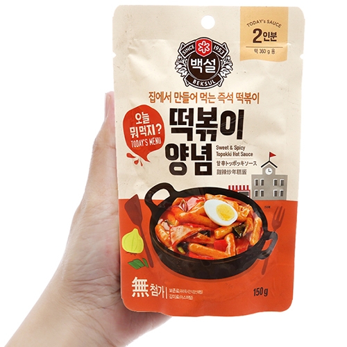 Xốt Beksul nấu Tokbokki 150g