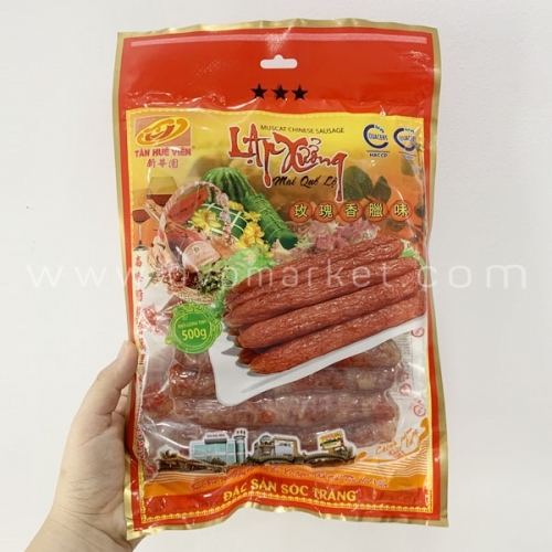 Khuyến mãi Lạp xưởng Tân Huê Viên 500g