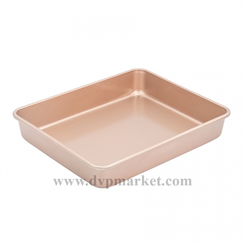 Unibaker - Khay nướng chữ nhật chống dính thành cao MB328 (32.5x27x5.5cm)