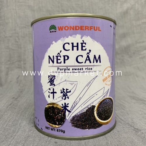 Wonderful - Chè nếp cẩm (870g)