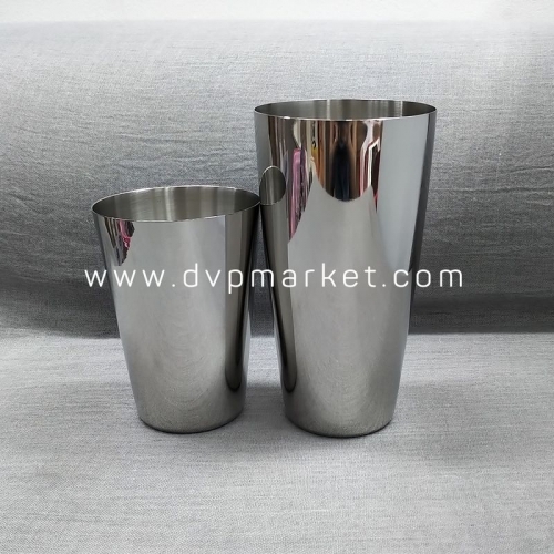 Shaker 2 mảnh - 1 đế - Inox - Sliver