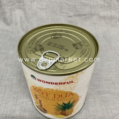 Wonderful - Sốt dứa thái miếng (1kg)