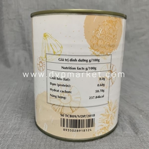 Wonderful - Sốt dứa thái miếng (1kg)