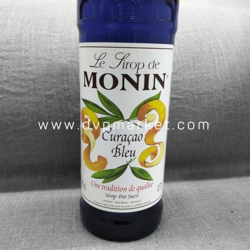 Syrup Monin Blue Curacao 700ml - Vỏ cam