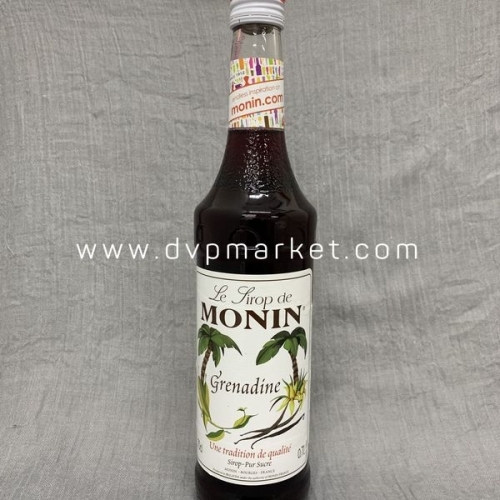 Syrup Monin Grenadine 700ml - Lựu và vani