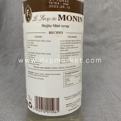 Syrup Monin Mojito 700Ml