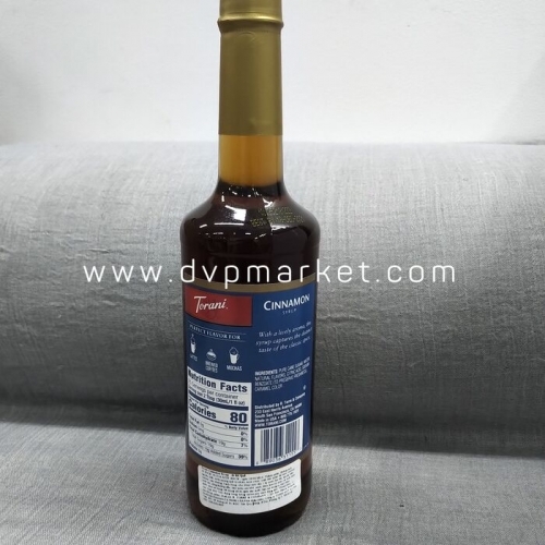 Syrup Torani Cinnamon 750ml - Hương quế