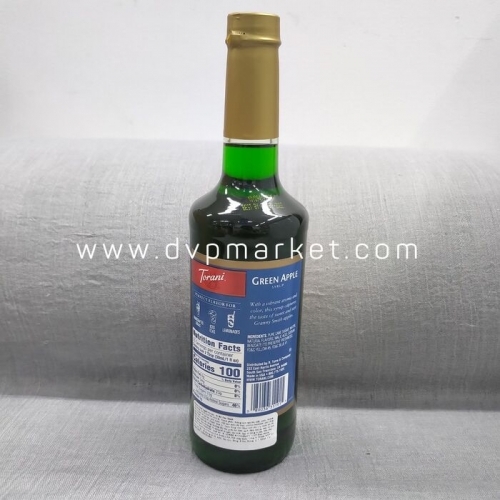 Syrup Torani Green Apple 750ml - Táo xanh