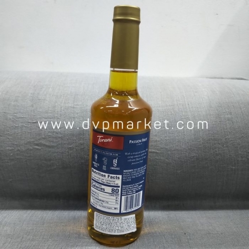 Syrup Torani Passion Fruit 750Ml - Chanh dây