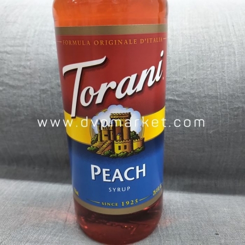 Syrup Torani Peach 750ml - Đào