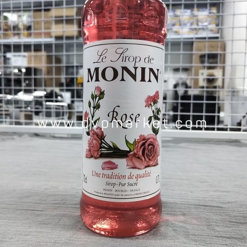 Syrup Monin Rose 700ml - Hoa hồng