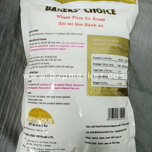 Bột Mì Bakers'Choice Số 13_1Kg