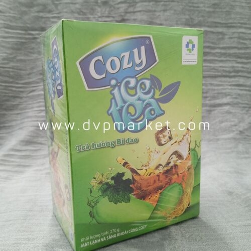 Cozy - Trà hòa tan Icetea - Bí đao - 270g (18 gói x 15g)