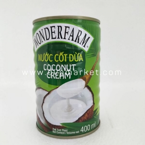 Nước cốt dừa Wonderfarm 400ml