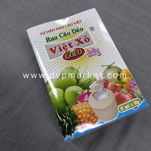 Bột rau câu dẻo Việt Xô (Hộp/12 gói)