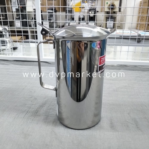 Ca đựng nước - Inox - Zebra - 1.9L (Có nắp)