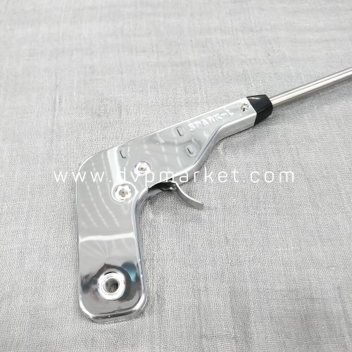 Súng mồi inox cán trung Nhật