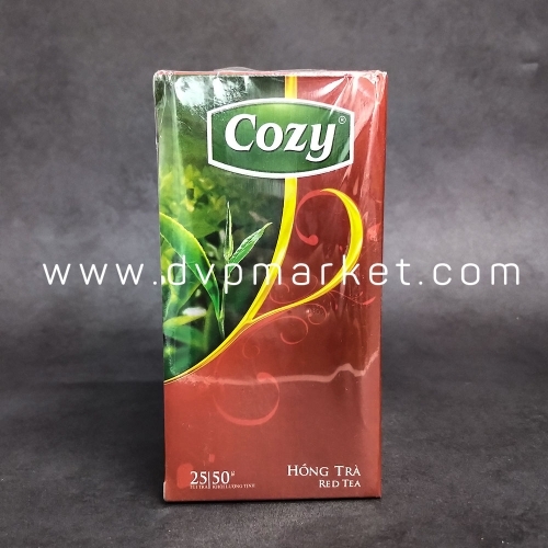 Cozy - Trà túi lọc - Hồng trà - 50g (25 túi x 2g)