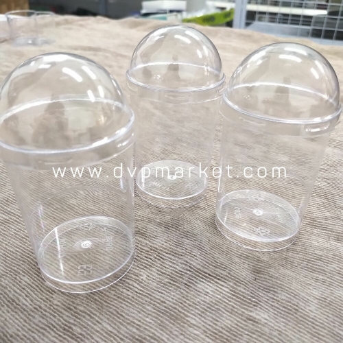 Ly nhựa mousse tròn WH17 (10c kèm nắp)