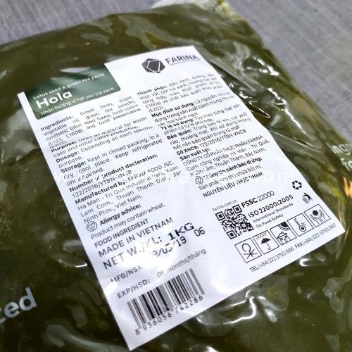 Hola - Nhân hạt sen trà xanh 1kg