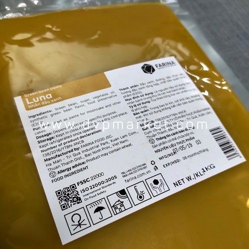 Luna - Nhân đậu xanh 1kg