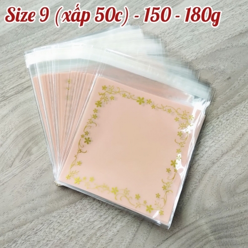 Trung Thu - Túi dán - Xấp 50c - 9.0 (125g)