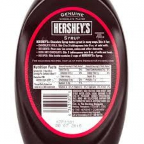 Syrup Hershey's Chocolate 1.36kg