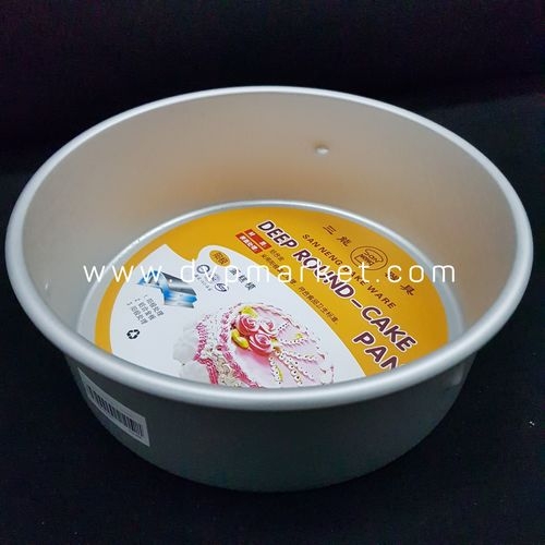 Khuôn bánh tròn đế liền 8'' Sanneng SN5048