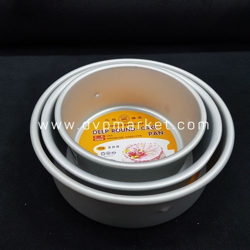 Khuôn bánh tròn đế liền 8'' Sanneng SN5048