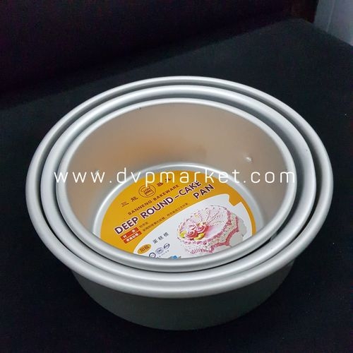 Khuôn bánh tròn đế liền 8'' Sanneng SN5048